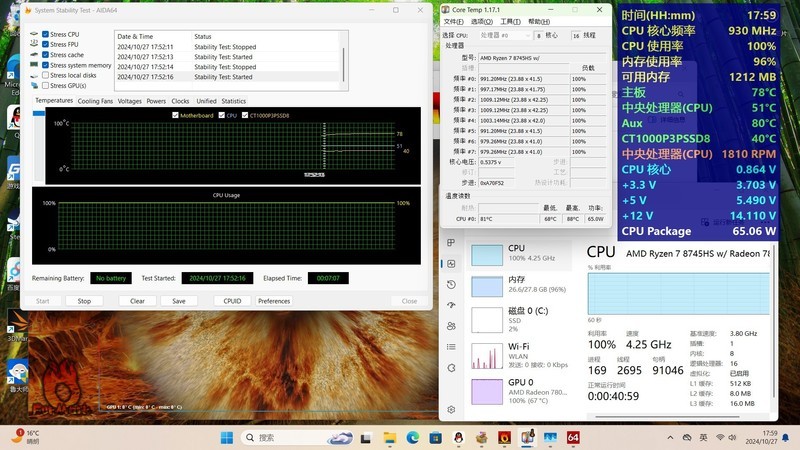 抢啥国补Mac M4？8745HS迷你主机才两千起，12核跑分130万不香吗？