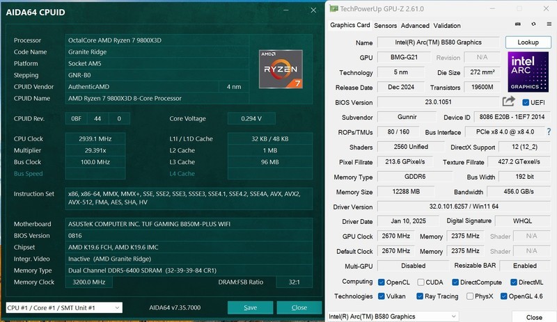 intel Arc B580 12GB index非公版测评：今年最香的入门新卡！