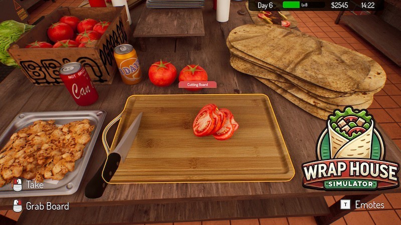 BBIN试玩报告｜《Wrap House Simulator》：开家网红卷饼店是什么体验？