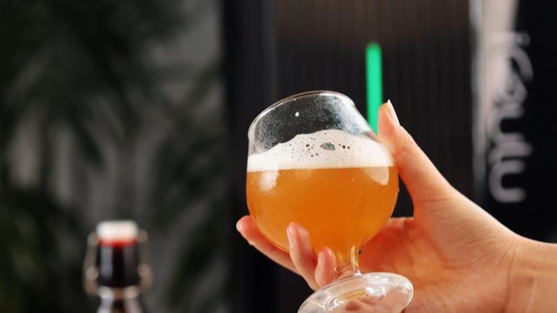 从买酒喝到自酿鲜啤喝爱咕噜F1智能胶囊啤酒酿造机上线小米有品