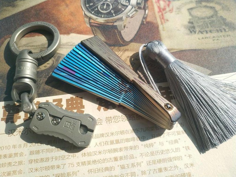 古韵今风，钛艺流芳：FEGVE费戈 “灵鹤” 全钛彩画扇