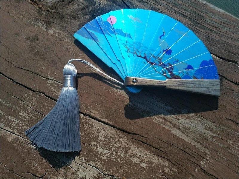 古韵今风，钛艺流芳：FEGVE费戈 “灵鹤” 全钛彩画扇