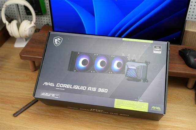 微星MAG A15 360冰刃登场：水冷界新“搅局者”有何绝招？