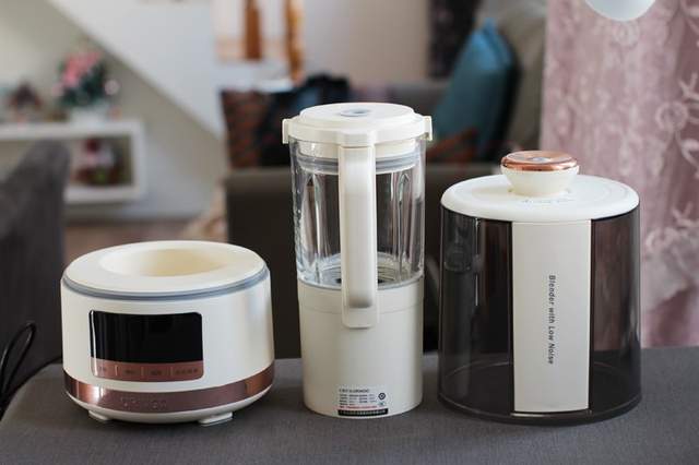 噪音小、功能好：七彩叮当破壁机种草