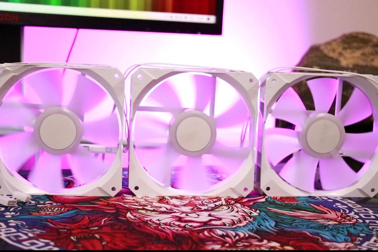 白色装机首选水冷~ROG飞龙2吹雪水冷散热、艾湃电竞GTR850MW电源