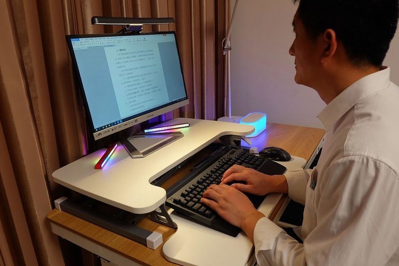 可站、可坐，乐歌升降台MX1专为用户健康着想