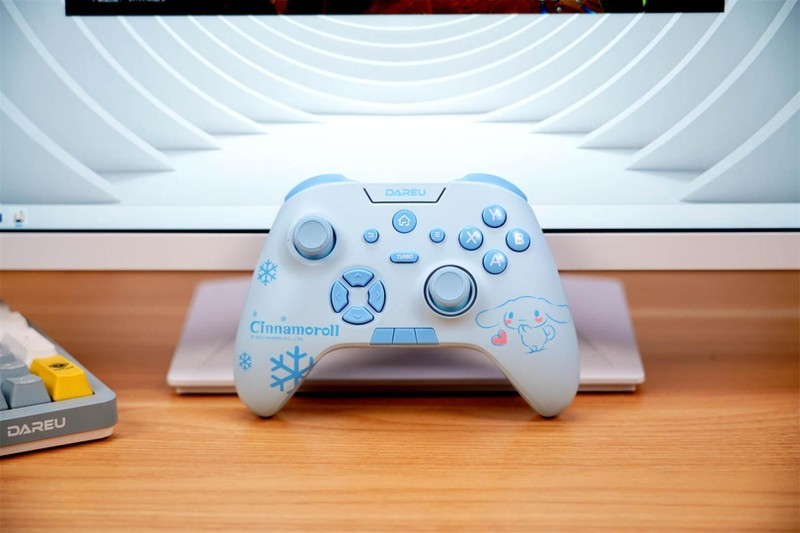 高颜值，高性能，达尔优&三丽鸥联名版玉桂狗手柄使用分享！