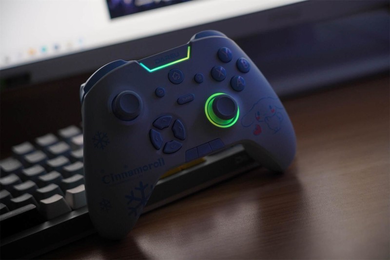 高颜值，高性能，达尔优&三丽鸥联名版玉桂狗手柄使用分享！