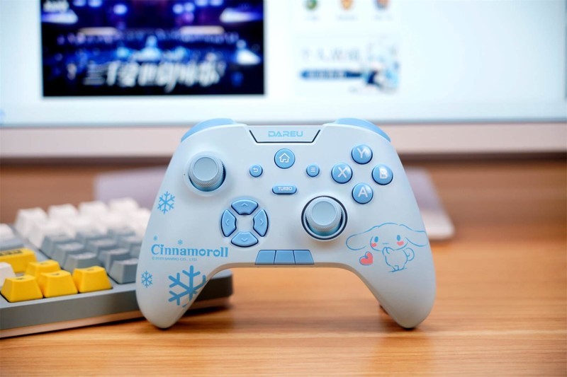 高颜值，高性能，达尔优&三丽鸥联名版玉桂狗手柄使用分享！