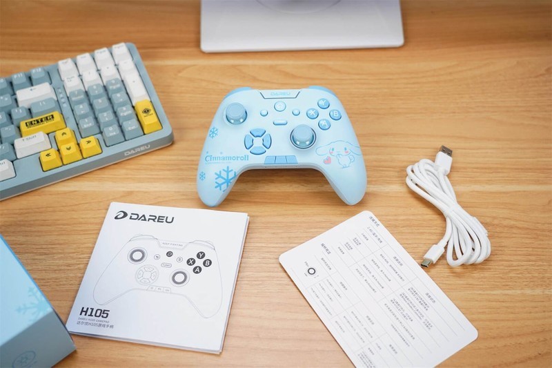 高颜值，高性能，达尔优&三丽鸥联名版玉桂狗手柄使用分享！