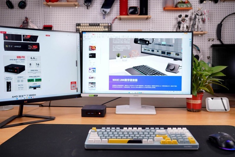 售价不足千元，可以完全替代老式电脑主机，这款迷你主机效果不错