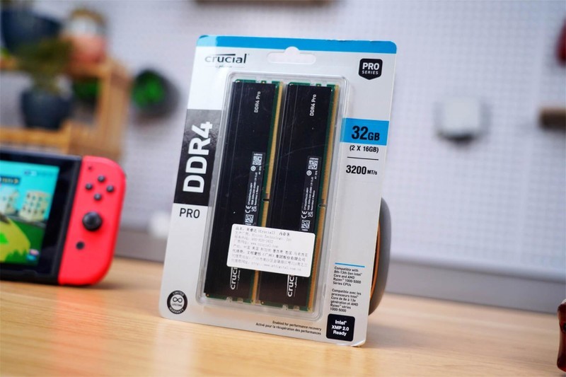 内存价格持续走低，英睿达DDR4 Pro只售399元，真的是白菜价！