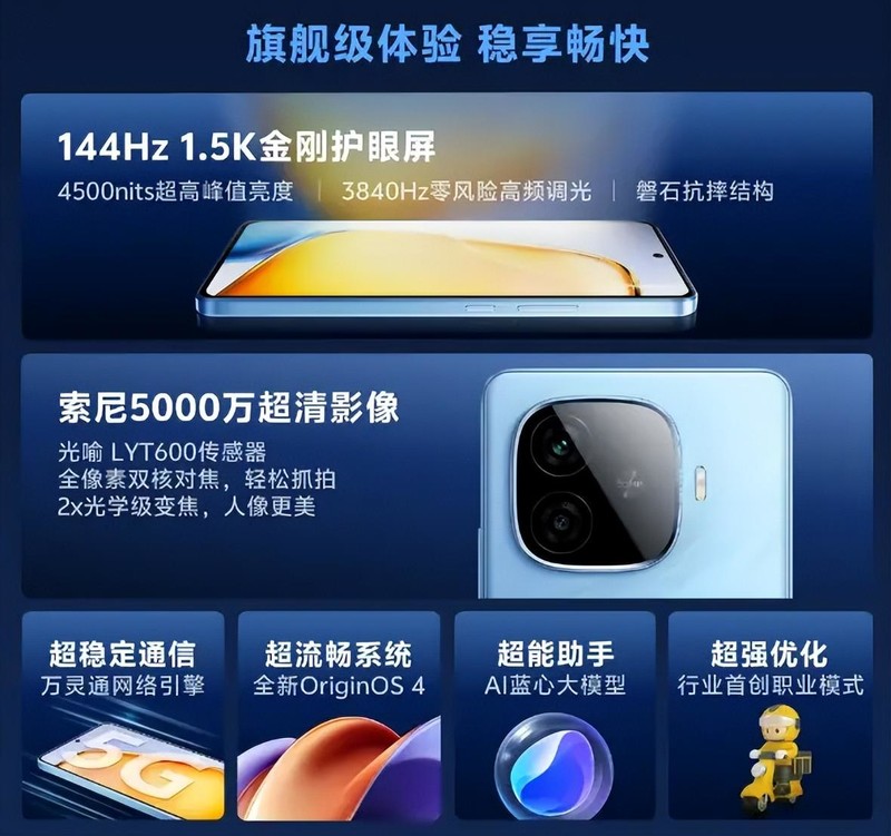 高质感千元机，低至1099起！vivo Y200系列热售中