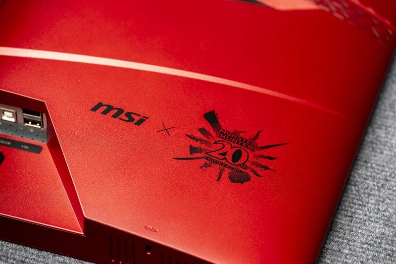 这台电脑帅炸了，微星&怪物猎人20周年纪念版图赏