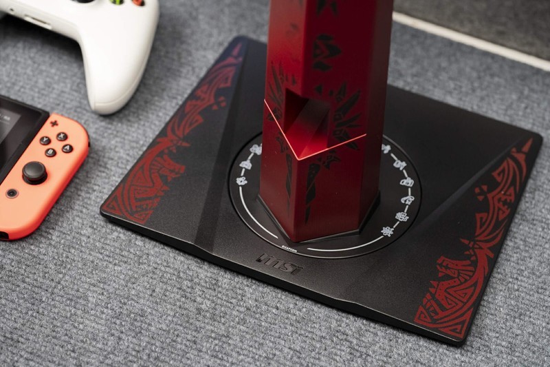 这台电脑帅炸了，微星&怪物猎人20周年纪念版图赏