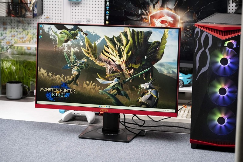 这台电脑帅炸了，微星&怪物猎人20周年纪念版图赏