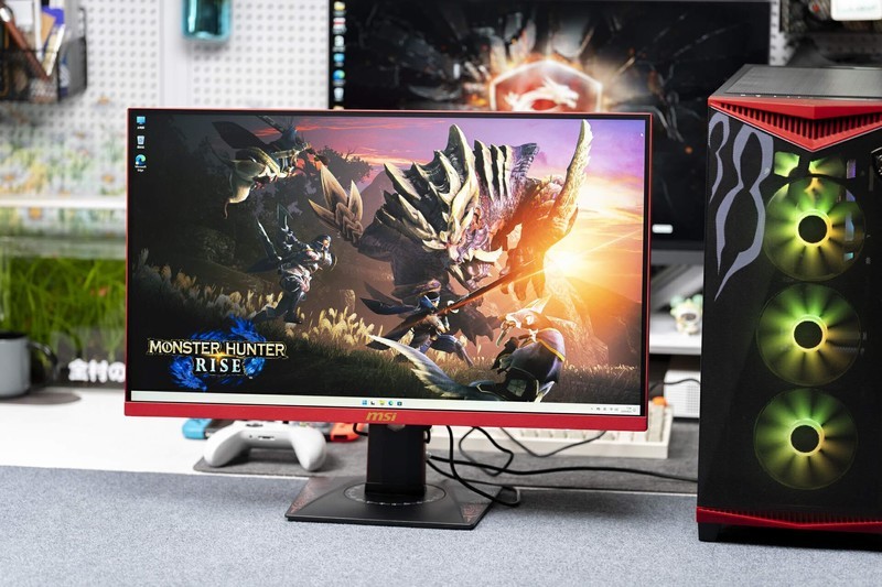 这台电脑帅炸了，微星&怪物猎人20周年纪念版图赏