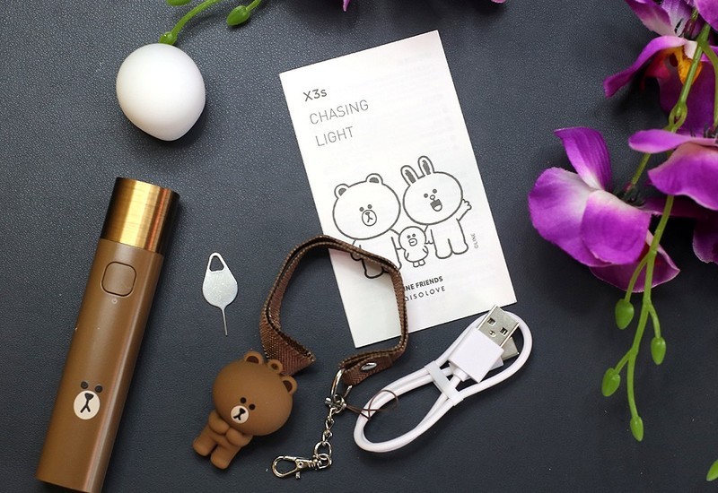 驱散黑暗，补充电量，素乐布朗熊款便携充电宝+小手电