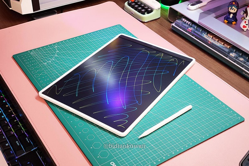 宠娃神器，日用利器：米家液晶小黑板多彩版上手实测