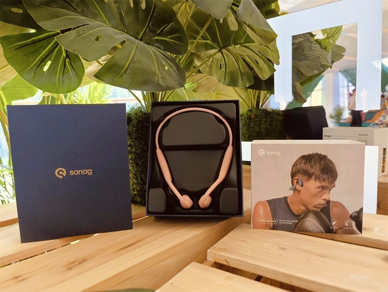 好看又好听的Sanag塞那A30S PRO气传导蓝牙耳机！
