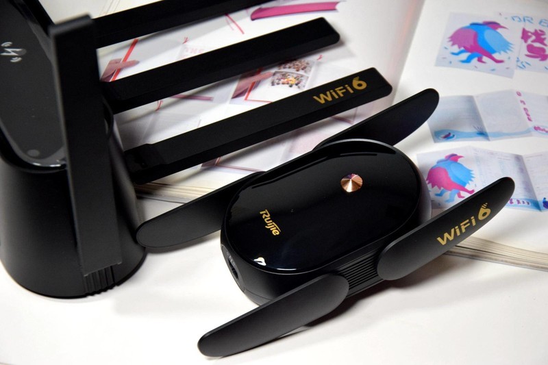 让丈母娘豪宅全屋满格真信号，用锐捷蜂鸟旗舰版子母套装组网