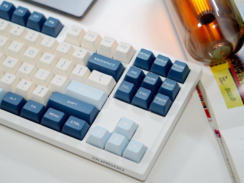 40段键程8K回报，杜伽K100白磁轴键盘，电竞小白轻松进阶高水平