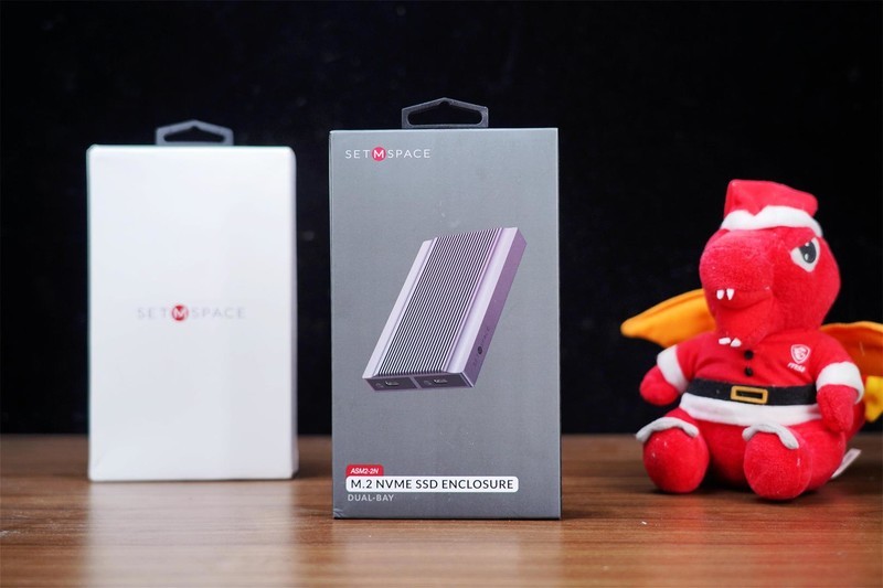 M.2双盘位移动硬盘盒，给你所需，SETMSPACE 双盘位硬盘盒分享