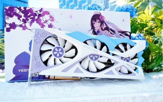 双11中高端显卡推荐：盈通RX6750 XT樱瞳花嫁，能看能打还自带花香！