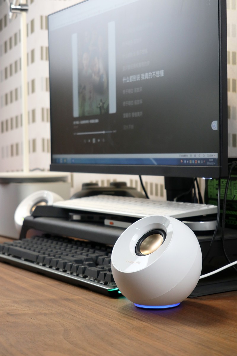 小小身材 澎湃声音——创新科技（CREATIVE）Pebble SE电脑音箱体验