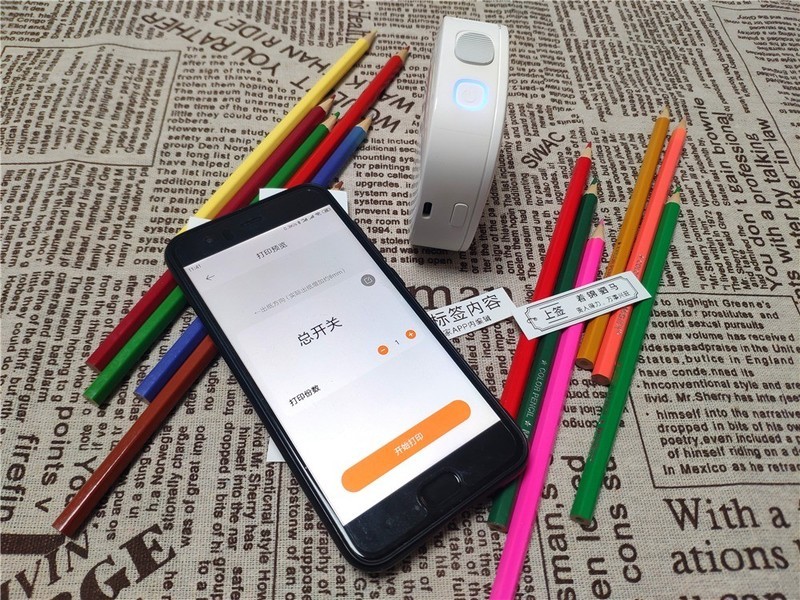 米家标签打印机：无需油墨，自定义打印标签，收纳好帮手