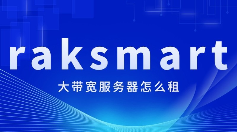 raksmart大带宽服务器怎么租