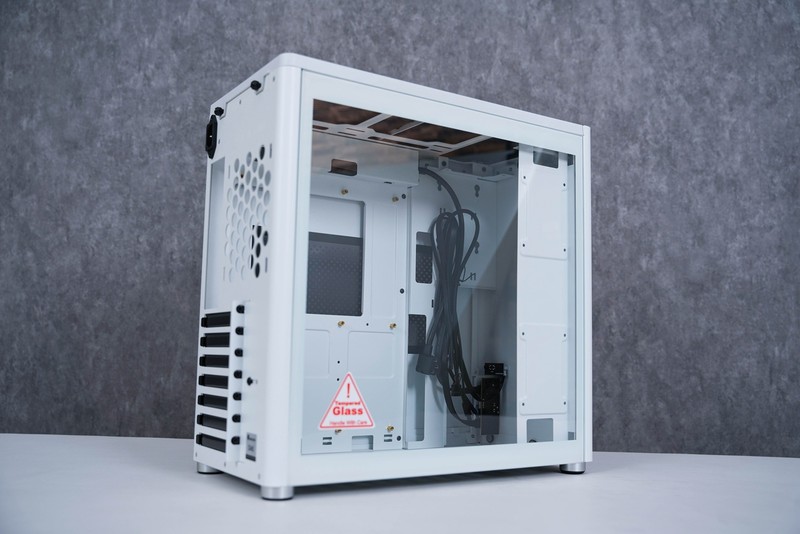 简约与紧凑的ATX主机，乔思伯D40白色主机装机体验