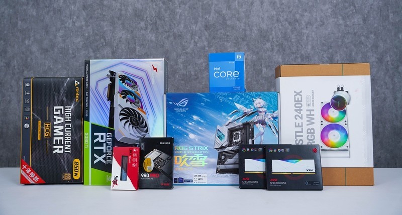 简约与紧凑的ATX主机，乔思伯D40白色主机装机体验