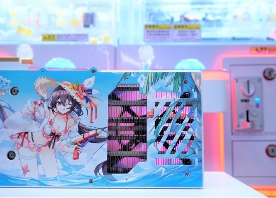 盈通RTX4080樱瞳水着sugar评测，泳装樱瞳确实好看！