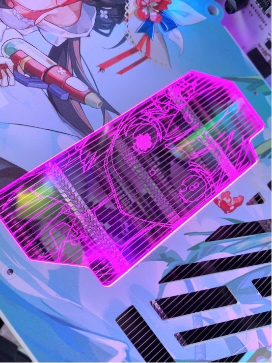 盈通RTX4080樱瞳水着sugar评测，泳装樱瞳确实好看！