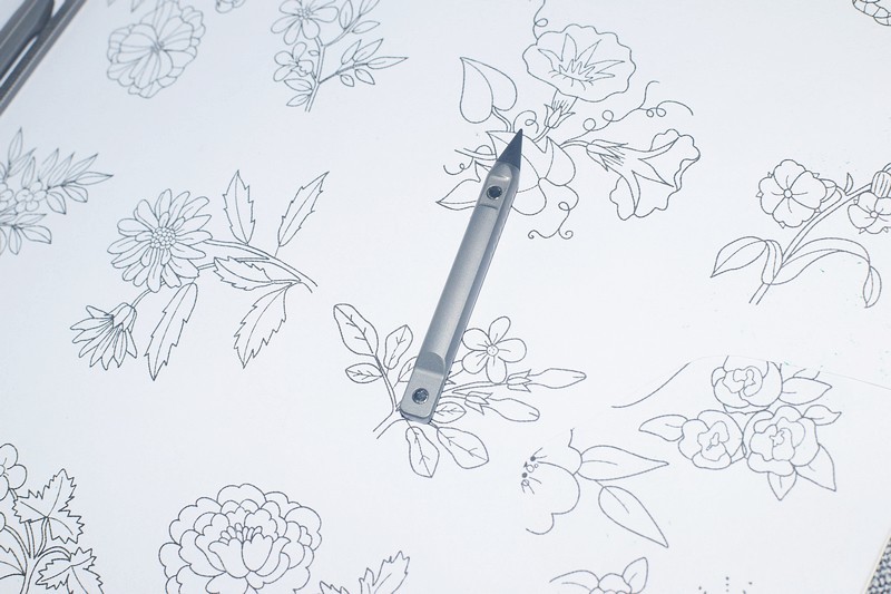 一支铅笔背后的艺术与哲学 费戈钛合金便携尺恒写笔