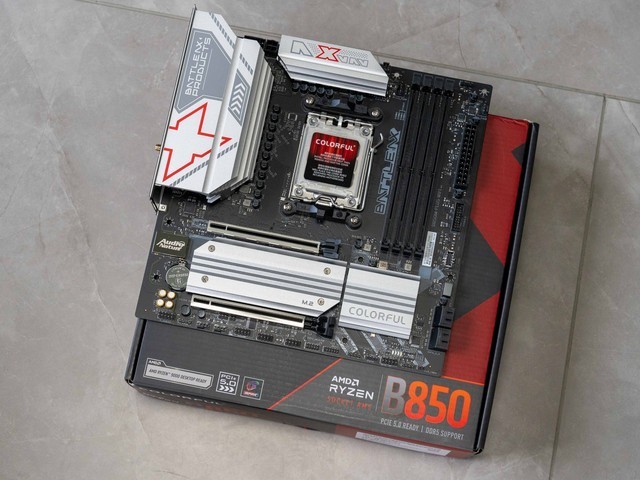 800就能搞定9800X3D，七彩虹B850M-PLUS黑刃主板测评