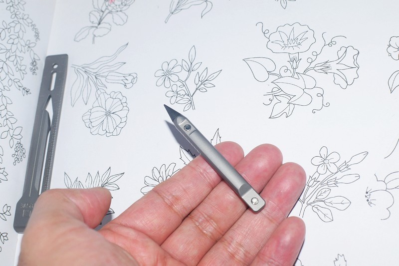 一支铅笔背后的艺术与哲学 费戈钛合金便携尺恒写笔