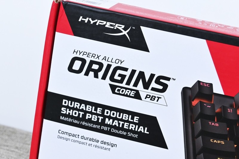 强调手感的升级，HyperX阿洛伊起源core机械键盘PBT版开箱试玩