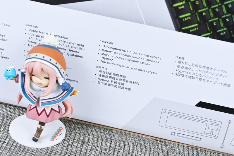 强调手感的升级，HyperX阿洛伊起源core机械键盘PBT版开箱试玩