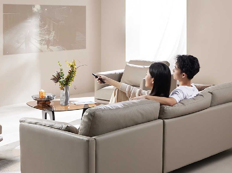 主打舒适精致！ 8H大C位抗菌真皮沙发来了：进口牛皮感动人心