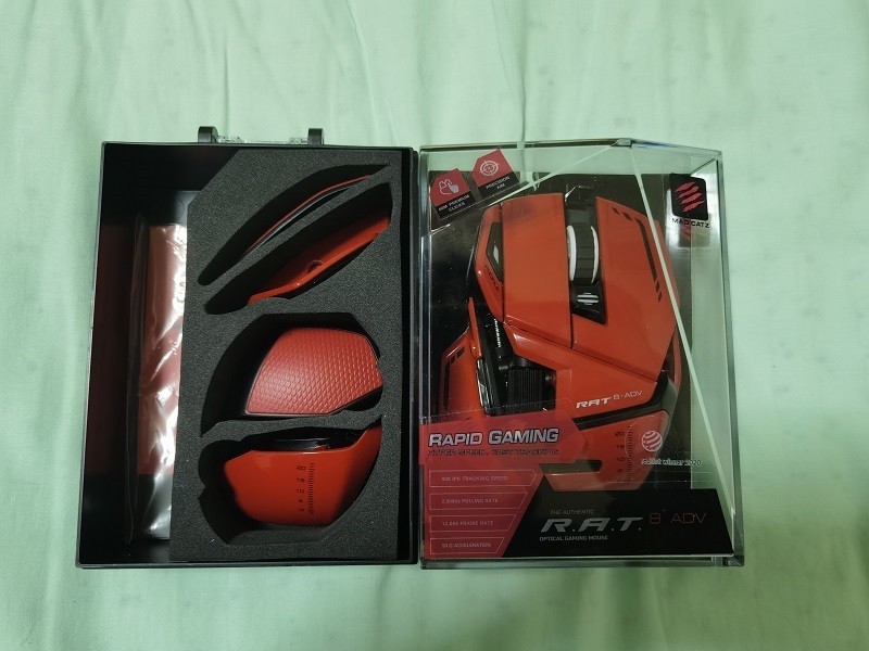 终于等到你，美加狮RAT8+ADV鼠标