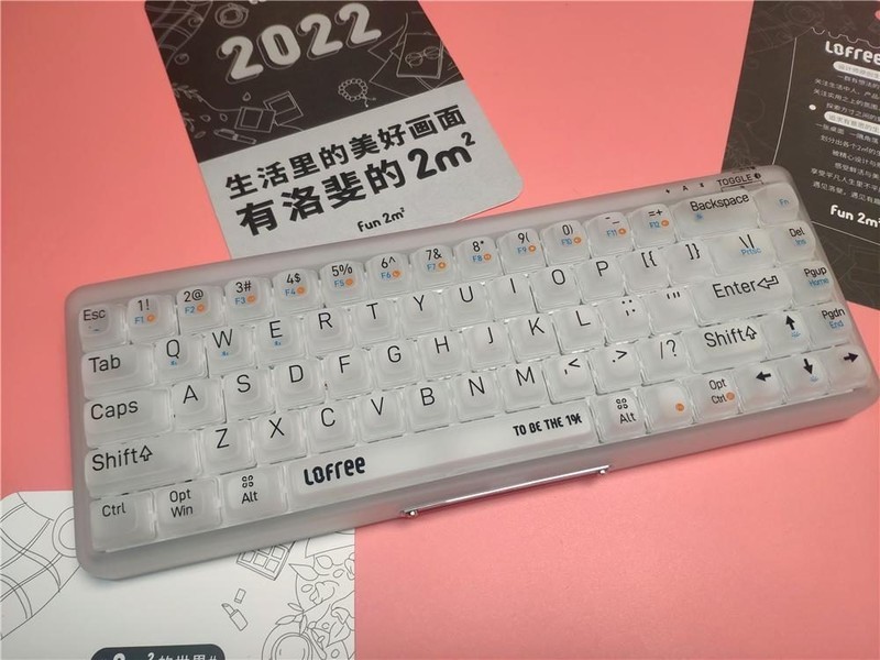 Lofree洛斐1%迷雾——带有若隐若现神秘感的双模机械键盘