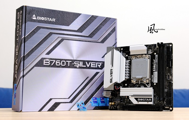 Intel Core i5-13500搭载BIOSTAR B760T-SILVER与Arc A380、INWIN 327实测