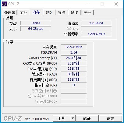 399元一根的32G内存超频能力怎么样。