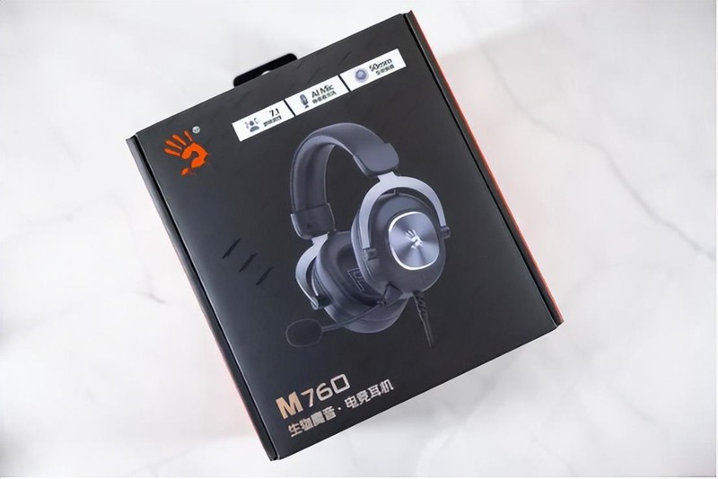 生物振膜让音质更出色，血手幽灵M760生物魔音电竞耳机体验