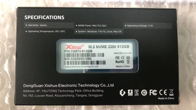 现在M2 NVME SSD比较时髦，国产二、三线品牌价格比较亲民，入手2块。再续购1块