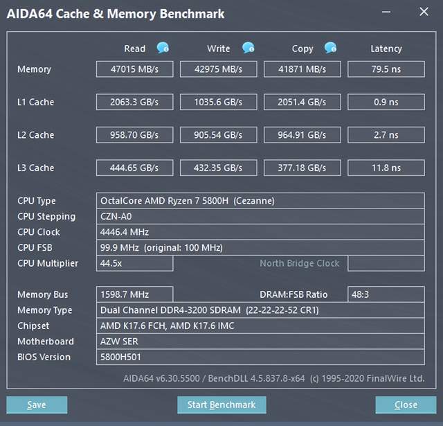 零刻SER5 Pro 5800H迷你主机实测：准系统版不到1500的入门好选择