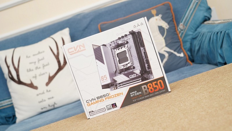 9800X3D的高性价比高颜值座驾，七彩虹 B850I主板体验分享