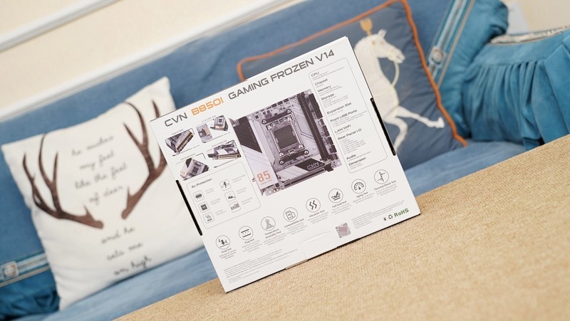 9800X3D的高性价比高颜值座驾，七彩虹 B850I主板体验分享